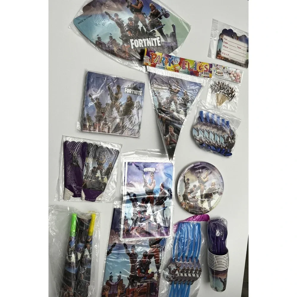 Fortnite Party Celebration Kit for 6.‎ NEW